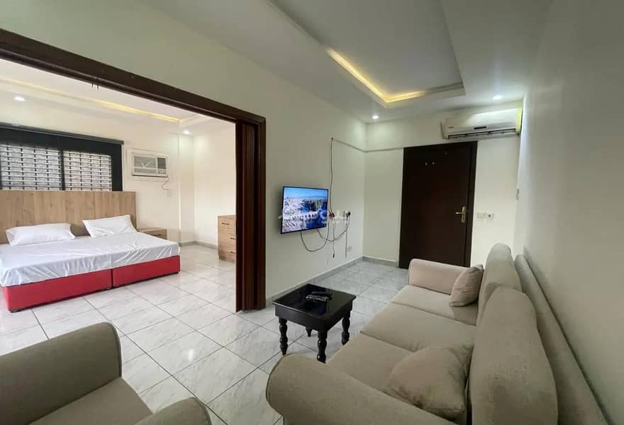 شقة من غرفة نوم واحدة للإيجار في السلامة، جدة