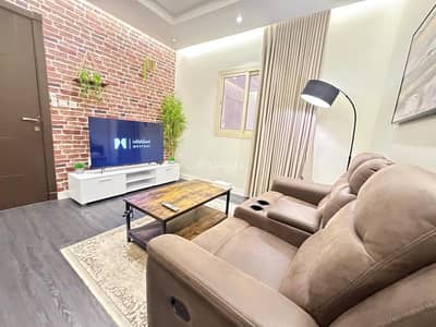 1 Bedroom Flat for Rent in North Jeddah, Jeddah - Stylish bedroom + living room | Relaxation and work | Fully rented unit in Jeddah, Saudi Arabia