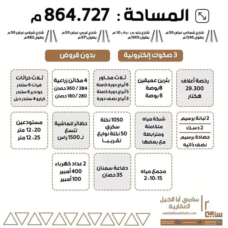 مزرعة للبيع في عيون الجواء مزرعة للبيع في عيون الجواء