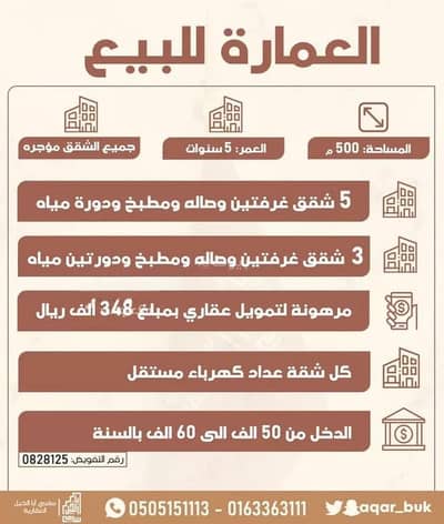 عمارة سكنية 10 غرف نوم للبيع في الديرة، البكيرية - مبنى سكني للبيع في الديرة، البكيرية