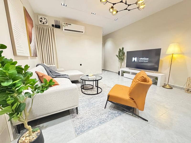 Two-bedroom apartment with a stylish 70-inch TV, prime location | Fully furnished unit for rent in Jeddah, Saudi Arabia Two-bedroom apartment with a stylish 70-inch TV, prime location | Fully furnished unit for rent in Jeddah, Saudi Arabia