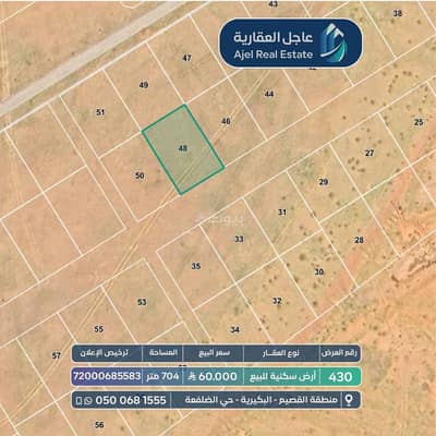 Residential Land for Sale in Aldilfaeuh - Property for Sale