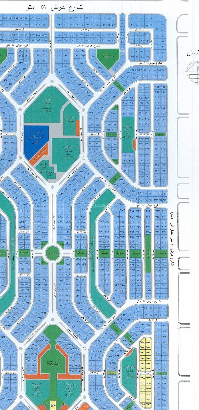 Residential Land in North Jeddah，Al Yaqout 751941 SAR - 87740411