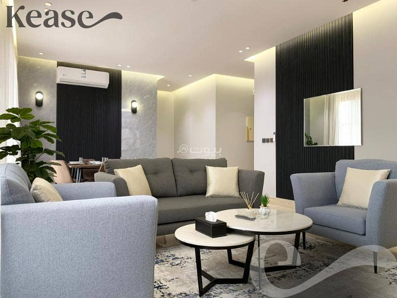 شقة مفروشة أنيقة للإيجار – حي المغرزات (مشروع الماجدية 108)