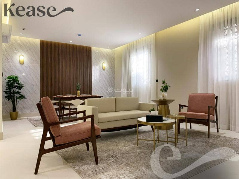 شقة مفروشة أنيقة للإيجار – حي التعاون (مشروع الماجدية 103)