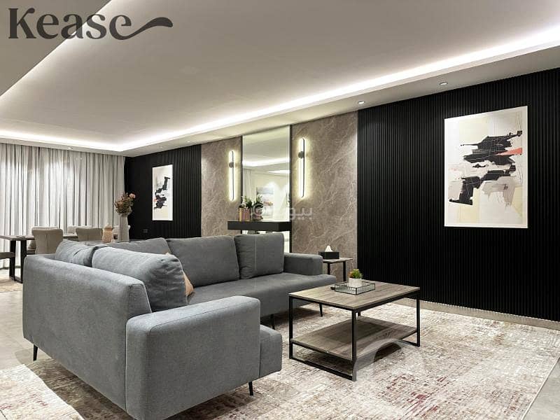 شقة مفروشة أنيقة للإيجار – حي الملقا (مشروع روز) شقة مفروشة أنيقة للإيجار – حي الملقا (مشروع روز)