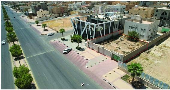 للبيع ارض تجاريه علي طريق الحركان بعنيزه