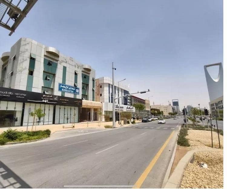 مبنى معرض للإيجار في الورود، الرياض