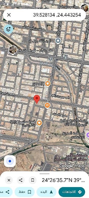 Residential Land for Sale in Al Difa, Madina - Commercial and residential land in the Civil Defense neighborhood, requested by Abyar Ali.