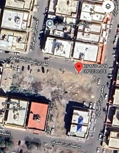 ارض سكنية  للبيع في شمال جدة، جدة - ارض سكنيه على شارعين موقع مميز