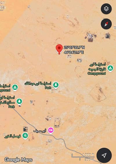ارض سكنية  للايجار في شمال الرياض، الرياض - Land for rent suitable for camps and workers' cabins in the nearby projects.
