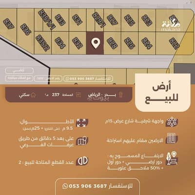 Residential Land for Sale in South Riyadh, Riyadh - Land for sale in Badr Neighborhood, Riyadh Residential Land for Sale in South Riyadh, Riyadh - Land for sale in Badr Neighborhood, Riyadh