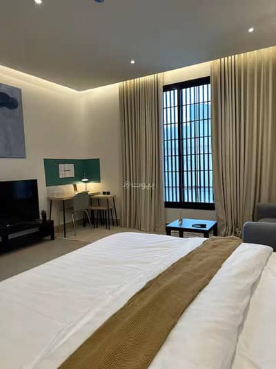 شقة 1 غرفة نوم للايجار في شمال الرياض، الرياض - النرجس- استوديو أنيق تصميم فندقي حديث# 09