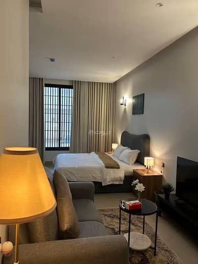 فلیٹ 1 غرفة نوم للايجار في شمال الرياض، الرياض - النرجس - استوديو أنيق تصميم فندقي حديث# 10.0