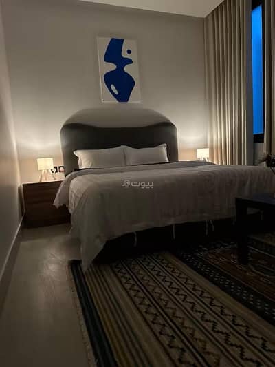 فلیٹ 1 غرفة نوم للايجار في شمال الرياض، الرياض - النرجس- استوديو أنيق بتصميم فندقي# 103