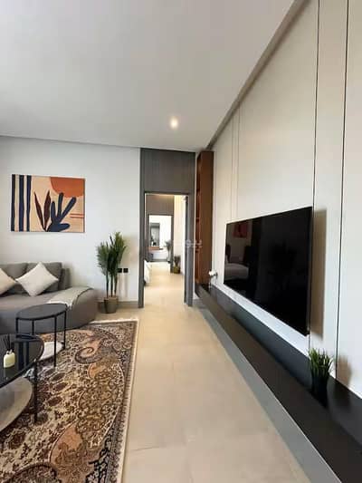 فلیٹ 2 غرفة نوم للايجار في شمال الرياض، الرياض - النرجس - شقة كبيرة فاخرة ومطلة بتصميم أنيق#201