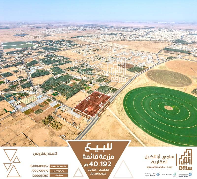 مزرعة قائمة جنوب البدائع ، البدائع في منطقة القصيم مزرعة قائمة جنوب البدائع ، البدائع في منطقة القصيم