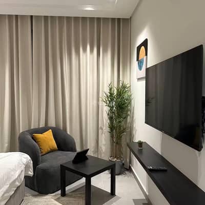 1 Bedroom Apartment for Rent in East Riyadh, Riyadh - Al-Munseeh - A stylish and wonderful studio with self-entry #109