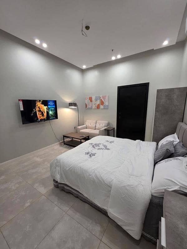 A new studio with a yard in the Al-Rimal neighborhood of Riyadh