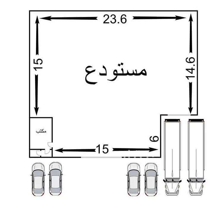 مستودع للإيجار في المشعل، الرياض مستودع للإيجار في المشعل، الرياض