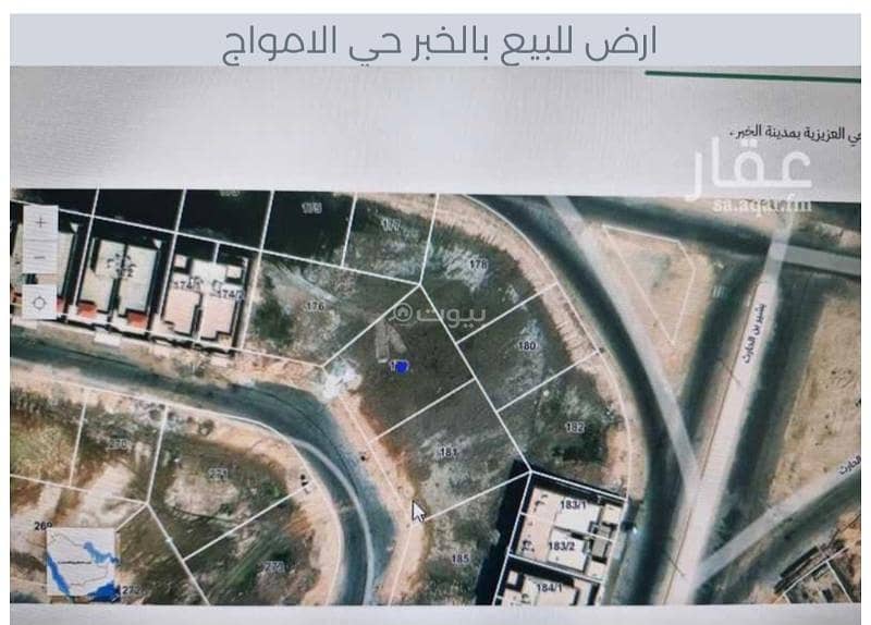 ارض بالمنطقة الشرقية حي الخزامى بالعزيزية ارض بالمنطقة الشرقية حي الخزامى بالعزيزية