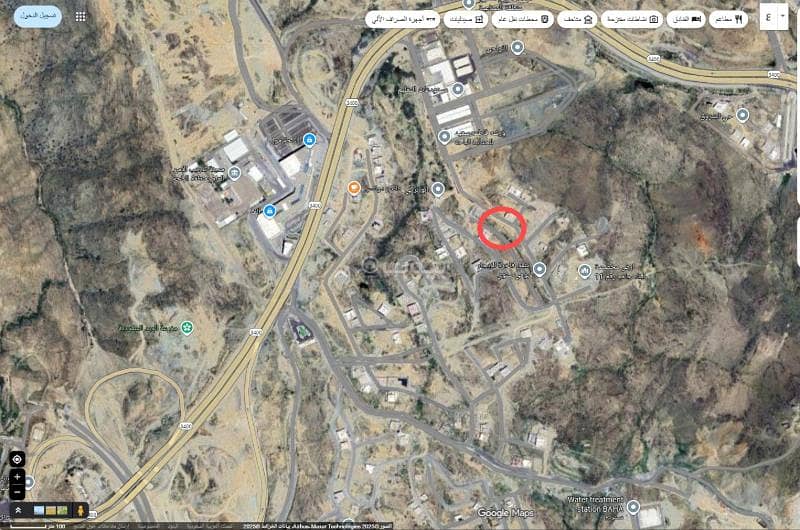 Residential land for sale in Al-Wurood neighborhood, Al-Baha City