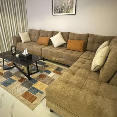 1 Bedroom Apartment for Rent in Al Ahsa - Elegant Azm apartment with elegant and simple furniture