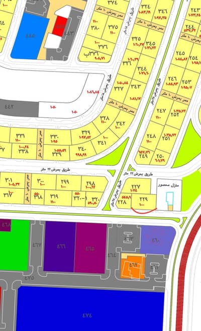 ارض سكنية  للبيع في الناصرية 4، جازان - قطعة رقم ٢٢٩ مخطط ٥٠٧ حي الناصرية الواقع في ضاحية الملك عبد الله بمدينة جيزان .