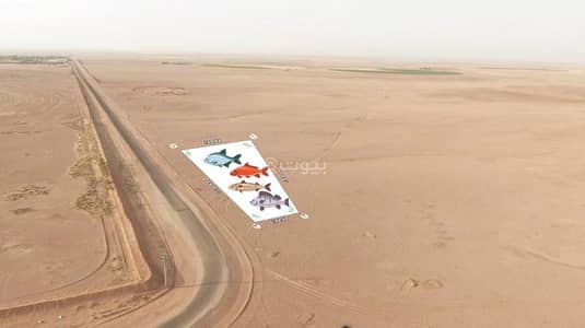 ارض سكنية  للبيع في الجبرين حائل، الكهفه - ارض زراعية للبيع بترخيص اسماك