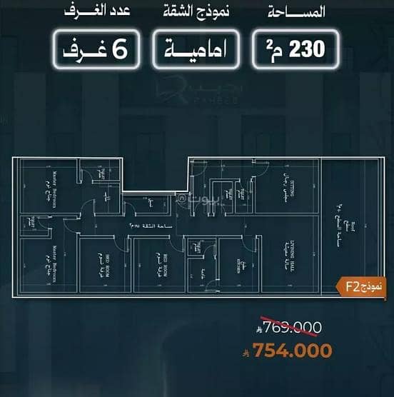 Studio Apartment For Sale in Al Nuzhah, Jeddah