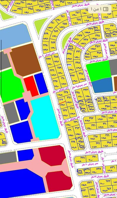 ارض سكنية  للبيع في الناصرية 5، جازان - للبيع قطعة رقم ٢٥٤ /١ في مخطط ٥٠٥ حي الناصرية الواقع في ضاحية الملك عبد الله بمدينة جيزان .