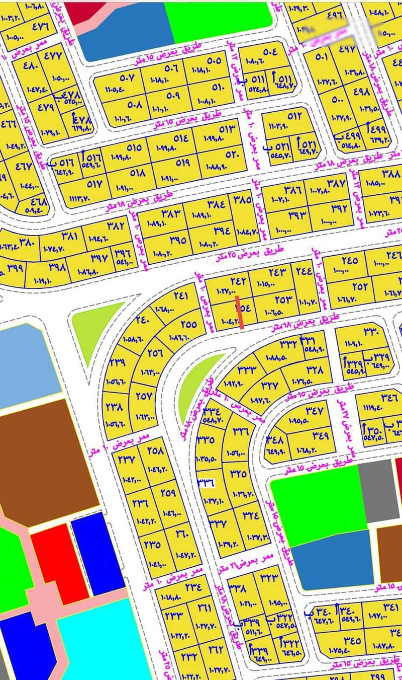 Residential Land in An Nasriyah 5 250075 SAR - 87815028
