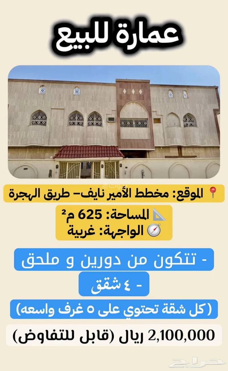 Residential Building For Sale in Al Qaswa, Madina