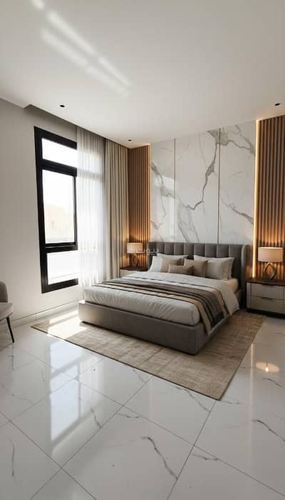 5 Bedroom Apartment for Sale in North Jeddah, Jeddah - I own an apartment in an upscale neighborhood with 5 rooms on installment.