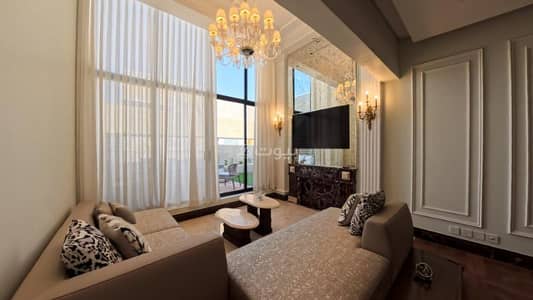 1 Bedroom Flat for Rent in North Riyadh, Riyadh - Fully furnished one bedroom apartment with spacious balcony in Rasf 4 project | for rent.