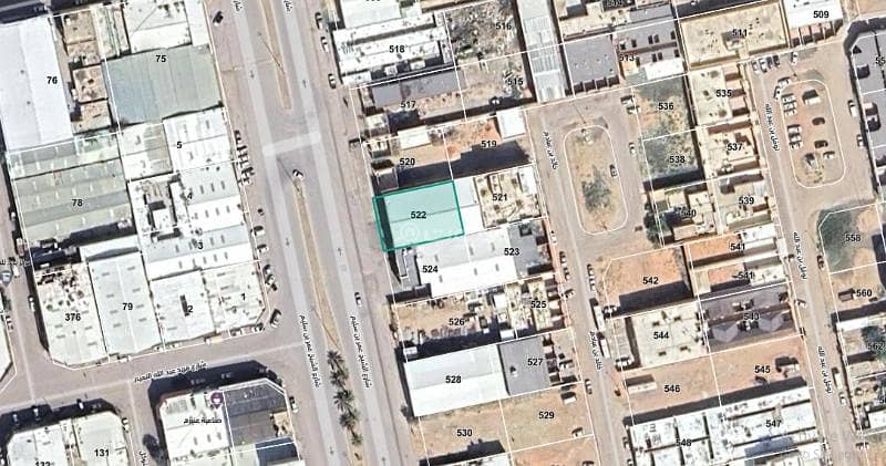 للبيع صالات تجارية و عمارة سكنية بحي الصناعية بعنيزة