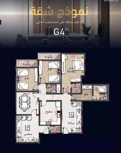 فلیٹ 2 غرفة نوم للبيع في شمال جدة، جدة - شقة استوديو للبيع في المشرفة، جدة
