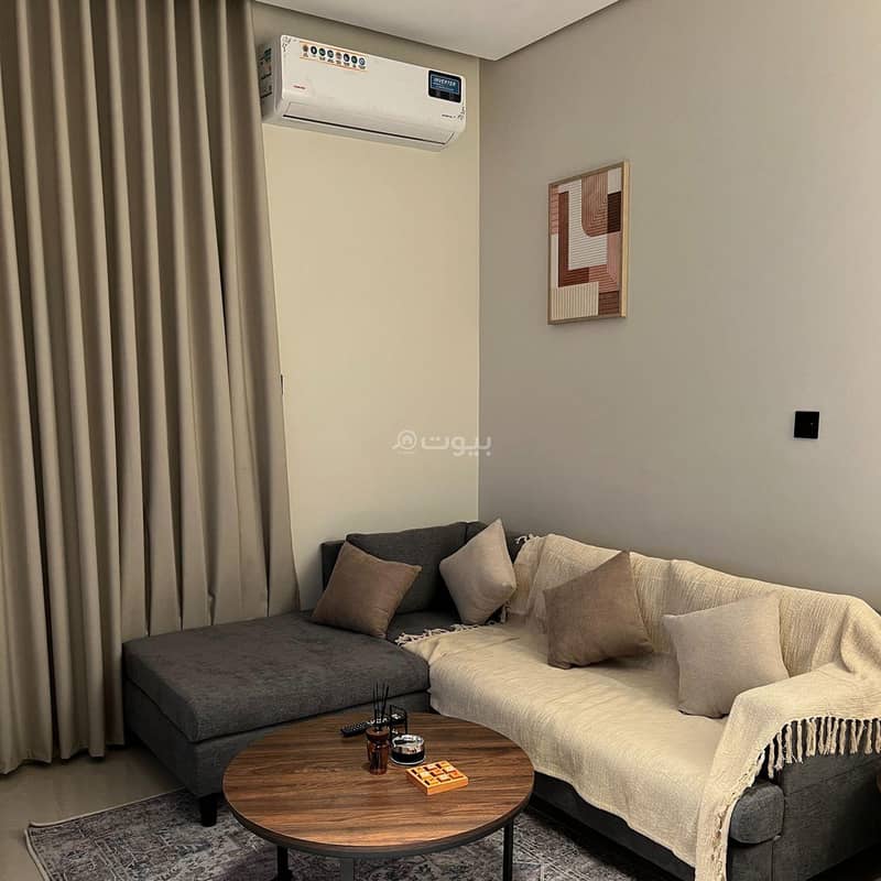 Apartment with living room and bedroom