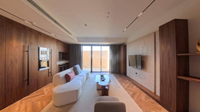 ساتل في بوابة طويق – فيلا غرفتين نوم مع تيراس