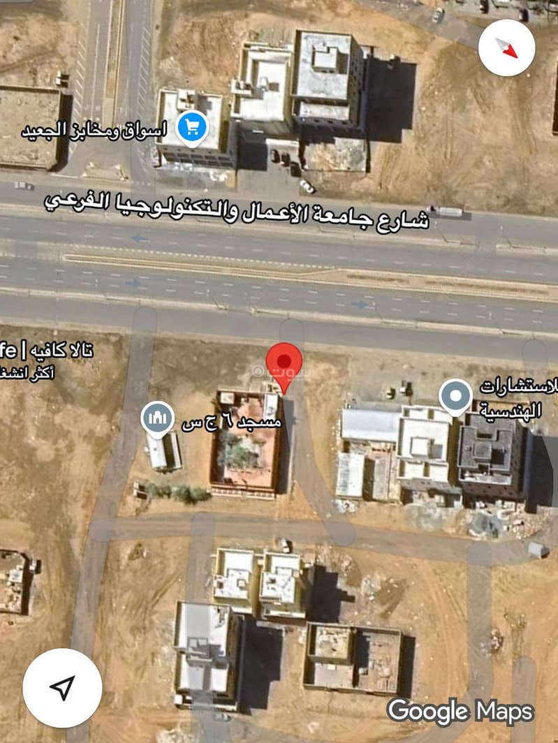 ارض للبيع في حي النور، ابحر الجنوبية