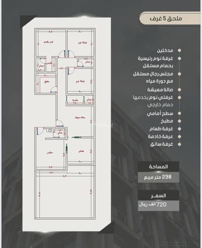 شقة 5 غرف نوم للبيع في شمال جدة، جدة - شقة للبيع في الصواري، شمال جدة