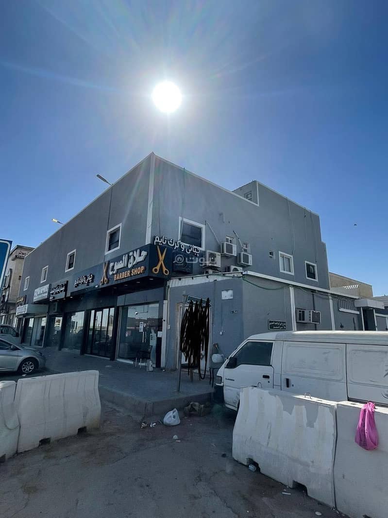 Apartment number 23, a two-bedroom apartment with a living room, bathroom, and private roof for rent in Al-Aqeeq.