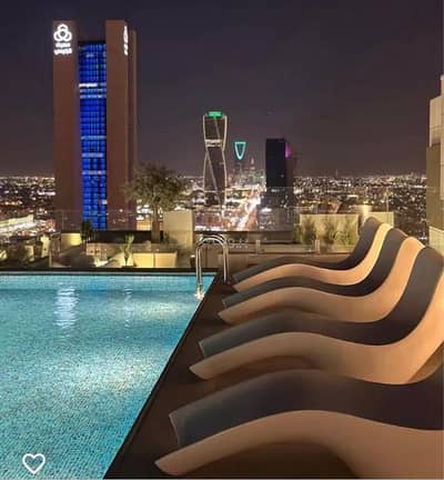 فلیٹ 2 غرفة نوم للايجار في شمال الرياض، الرياض - شقة فاخرة للإيجار في برج توين- حي النخيل