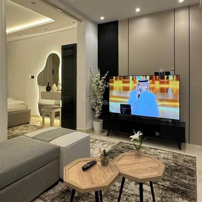 فلیٹ 1 غرفة نوم للايجار في الرياض - استديو حي الربيع 2