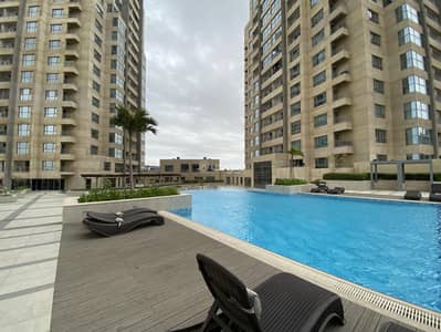 شقة 2 غرفة نوم للبيع في شمال جدة، جدة - شقة فاخرة بغرفتين نوم مع إطلالة على المسبح للبيع بمشروع اعمار باب جدة حي الفيحاء