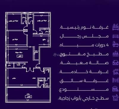 2 Bedroom Flat for Sale in North Jeddah, Jeddah - Studio Apartment For Sale in Al Zahraa, Jeddah