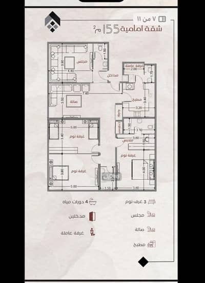 عمارة سكنية  للبيع في شمال جدة، جدة - عمارة سكنية للبيع في النزهة، جدة