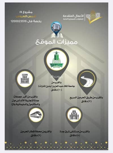 شقة 4 غرف نوم للبيع في شمال جدة، جدة - شقة للبيع في المريخ، جدة