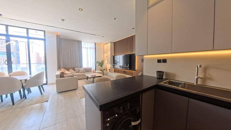 شقة غرفتين نوم مع مكتب – حي الملقا