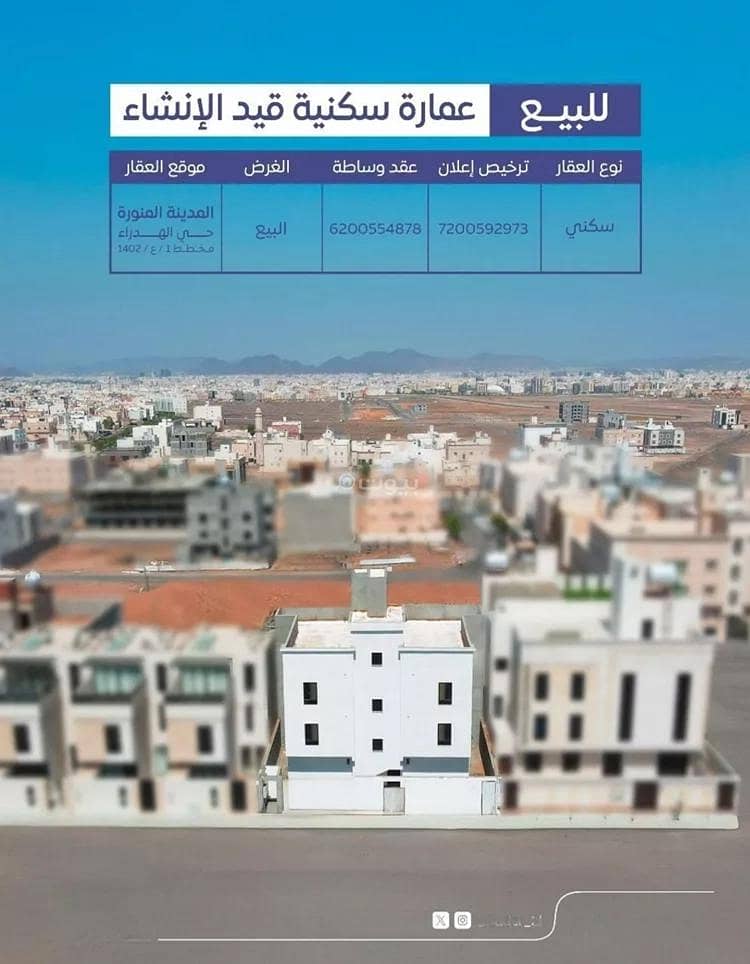 عمارة للبيع في شارع محمد بن عيسي بن الترمذي, حي جشم, مدينة المدينه المنوره, منطقة المدينة المنورة عمارة للبيع في شارع محمد بن عيسي بن الترمذي, حي جشم, مدينة المدينه المنوره, منطقة المدينة المنورة